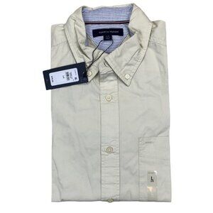 Tommy Hilfiger Men's Oversized Twill Shirt Size L